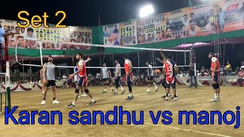 Semifinal Falahi vs Azmi Karan sandhu vs manoj Mumbra all India volleyball tournament