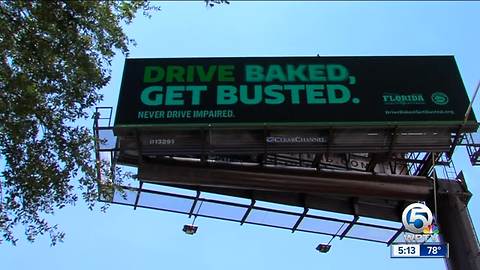 'Drive baked, get busted'? Law enforcement says reality looks different