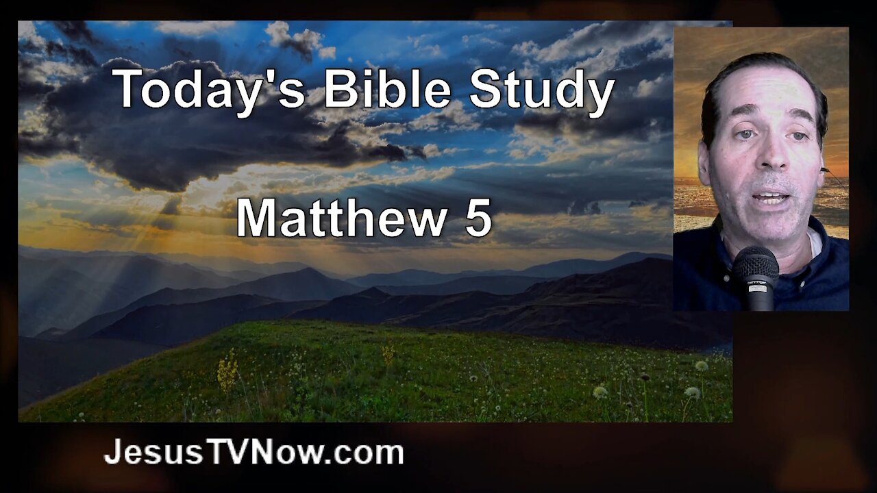 40 Matthew 5 - Pastor Ken Zenk - Bible Studies