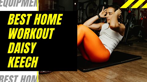 Elevated Crunches By Daisy Keech | Daily Home Workout
