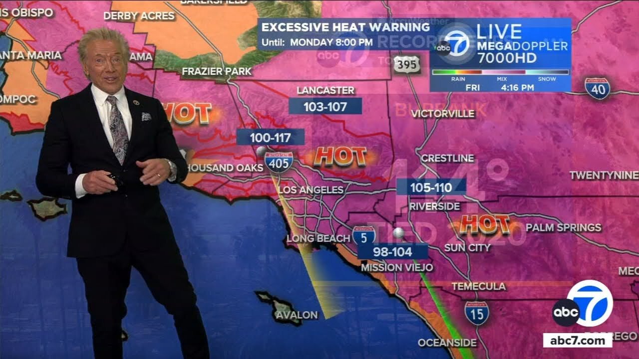 How hot will SoCal be this weekend and when will heat wave end?