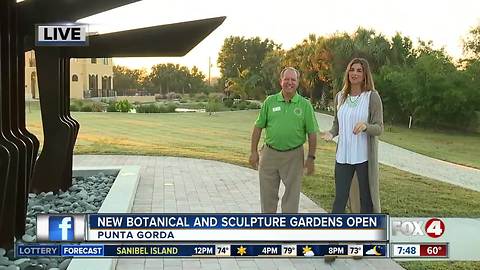 Florida's newest garden park opens in Punta Gorda - 7:30am live report