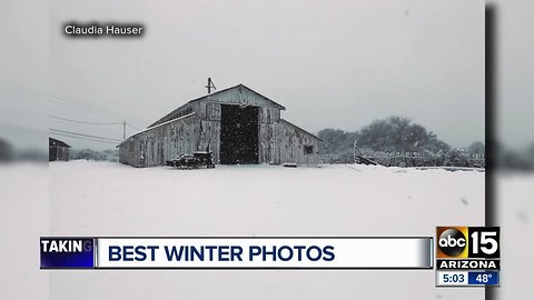 Rare winter weather hits Valley area