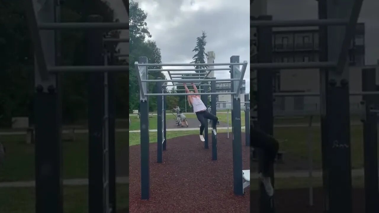 Monkey bars in style!