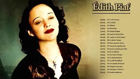 Édith Piaf Greatest Hits Playlist 2020 Édith Piaf Best Of Album