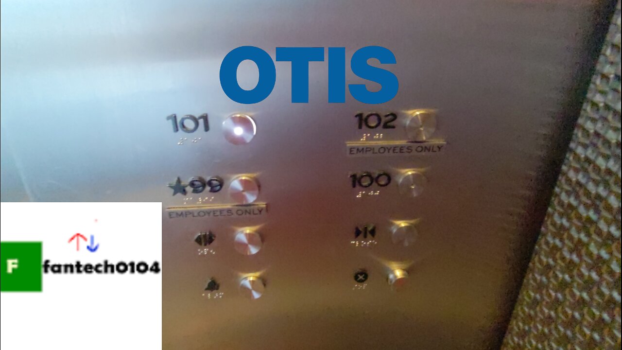 An Otis Hydraulic elevator 100 stories above ground! The New York Edge Tower in New York City