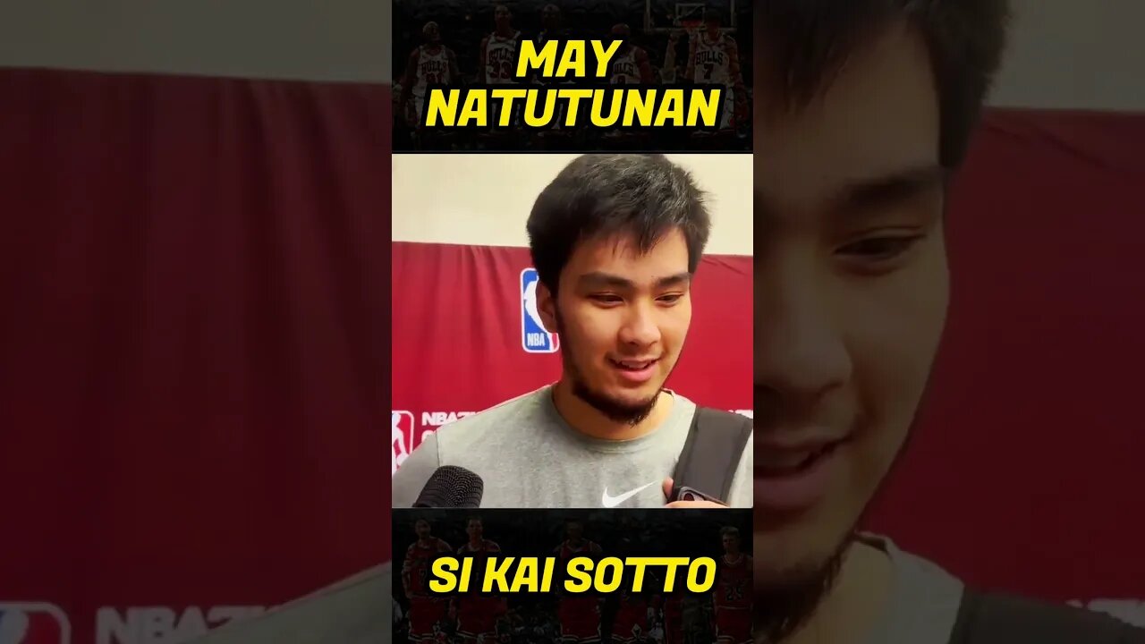 MAY NATUTUNAN DAW SI KAI SA NBA SUMMER LEAGUE #kaisotto #nba #summerleague2023