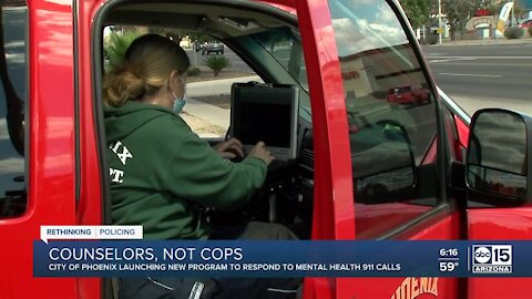 City of Phoenix launching mental health 911 calls program