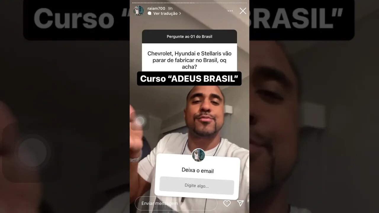 Novo curso do raiam