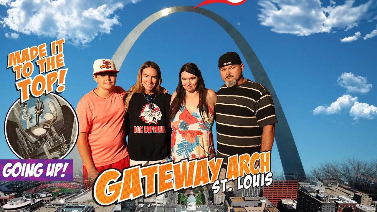 Going To The Top Of The Gateway Arch In St Louis MO