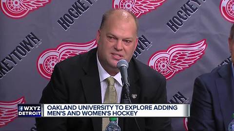 Oakland University working with NHL to potentially add hockey programs to school