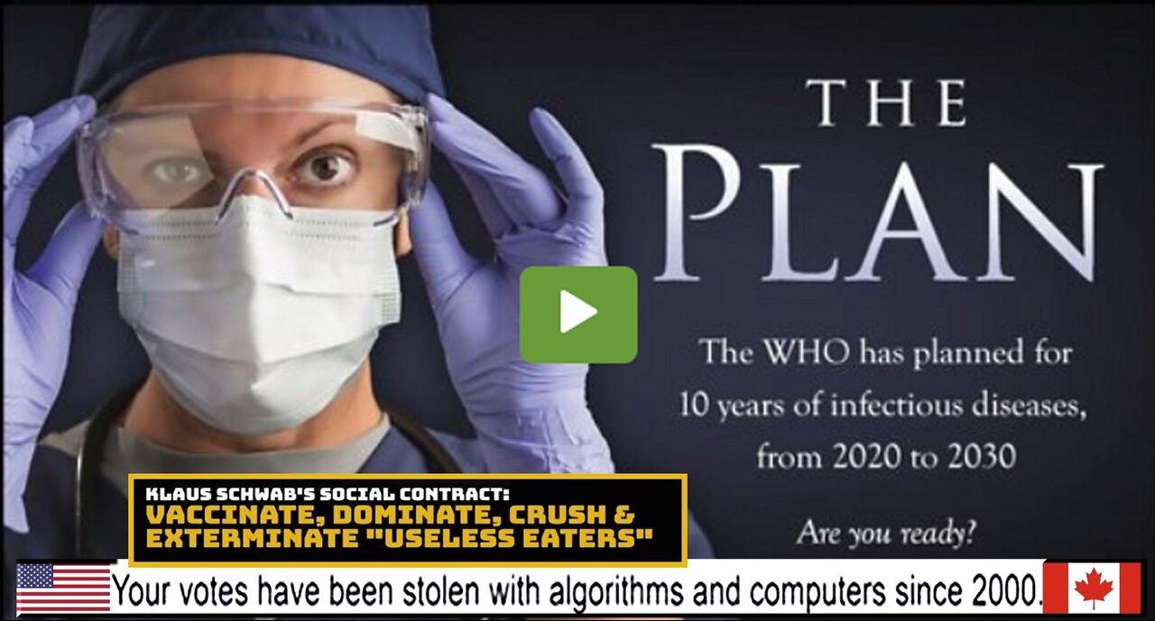 THE PLAN - WHO plans for 10 years of pandemics, from 2020 to 2030