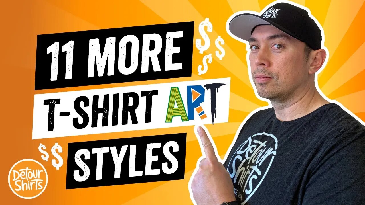 11 More T-Shirt Art Styles to Inspire You & Help You Find Your Own Art Style for Print on Demand