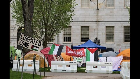 The HARVARD ENCAMPMENT IRL