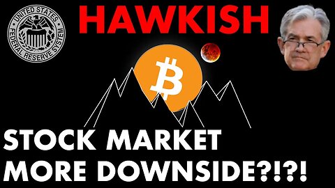 FED'S HAWKISH STANCE WILL DUMP #BITCOIN & STOCKS MORE?!?!