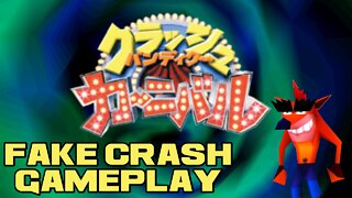 Crash Bandicoot Carnival - Fake Crash - PlayStation Gameplay 😎Benjamillion