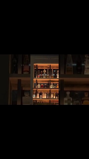 Conrad Hotel basement Tequila bar/nightclub. Las Vegas. Early.