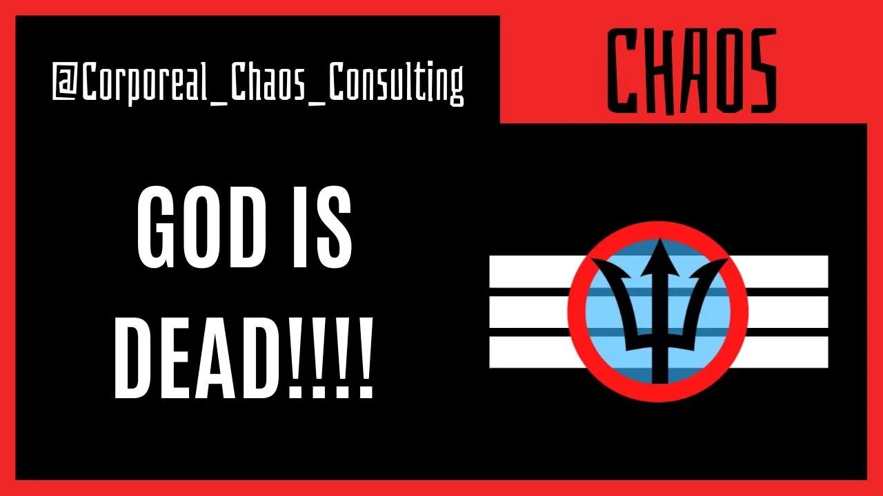God is Dead!!!