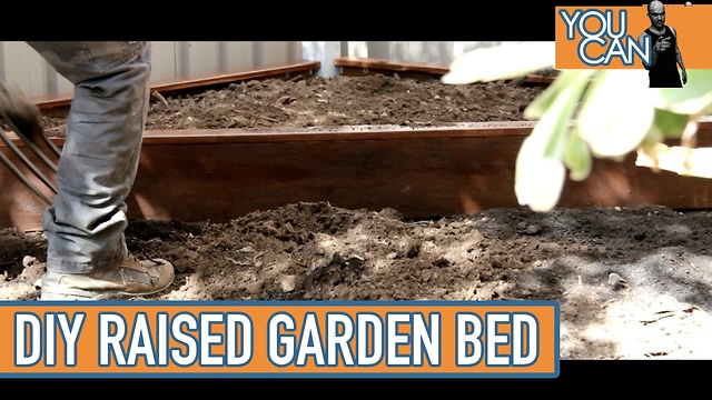 DIY raised garden bed