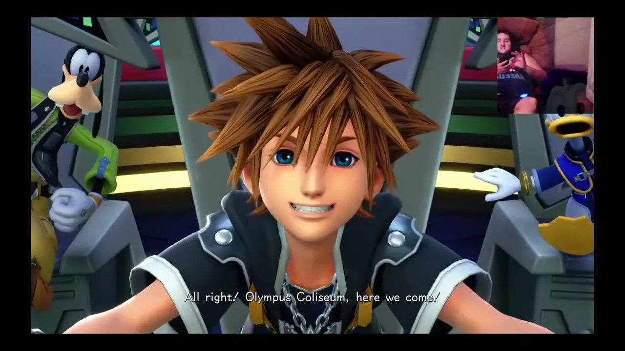 Playing Kingdom hearts 3 part 1