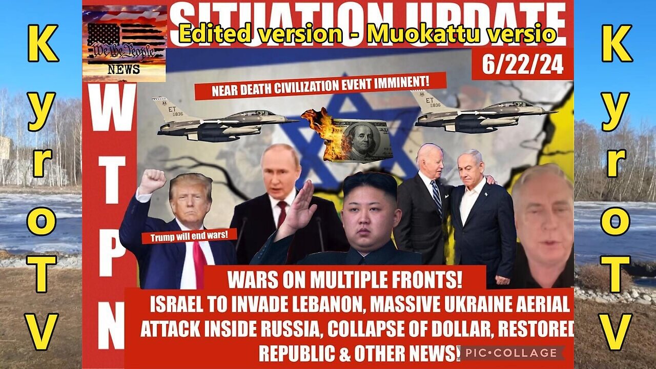 Situation Update - June 22, 2024 (edited version) (Swedish subtitles)