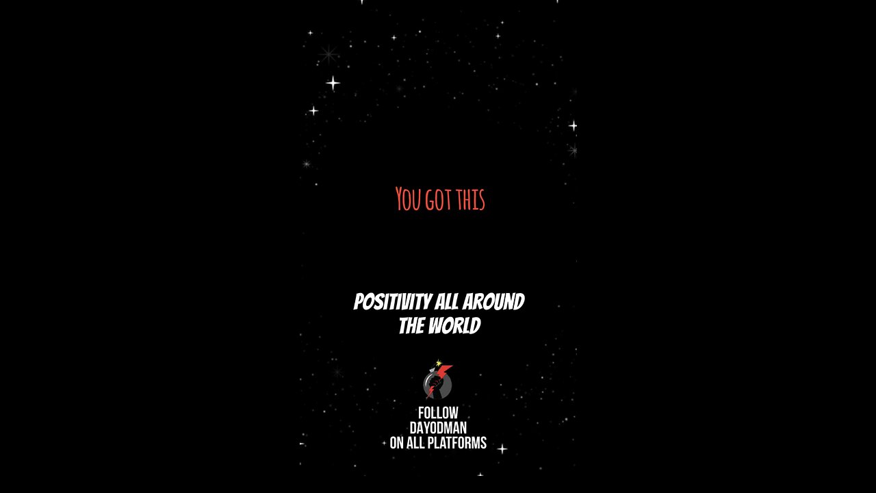 You #dayodman #motivation #eeyayyahh #motivationalspeaker #positivity