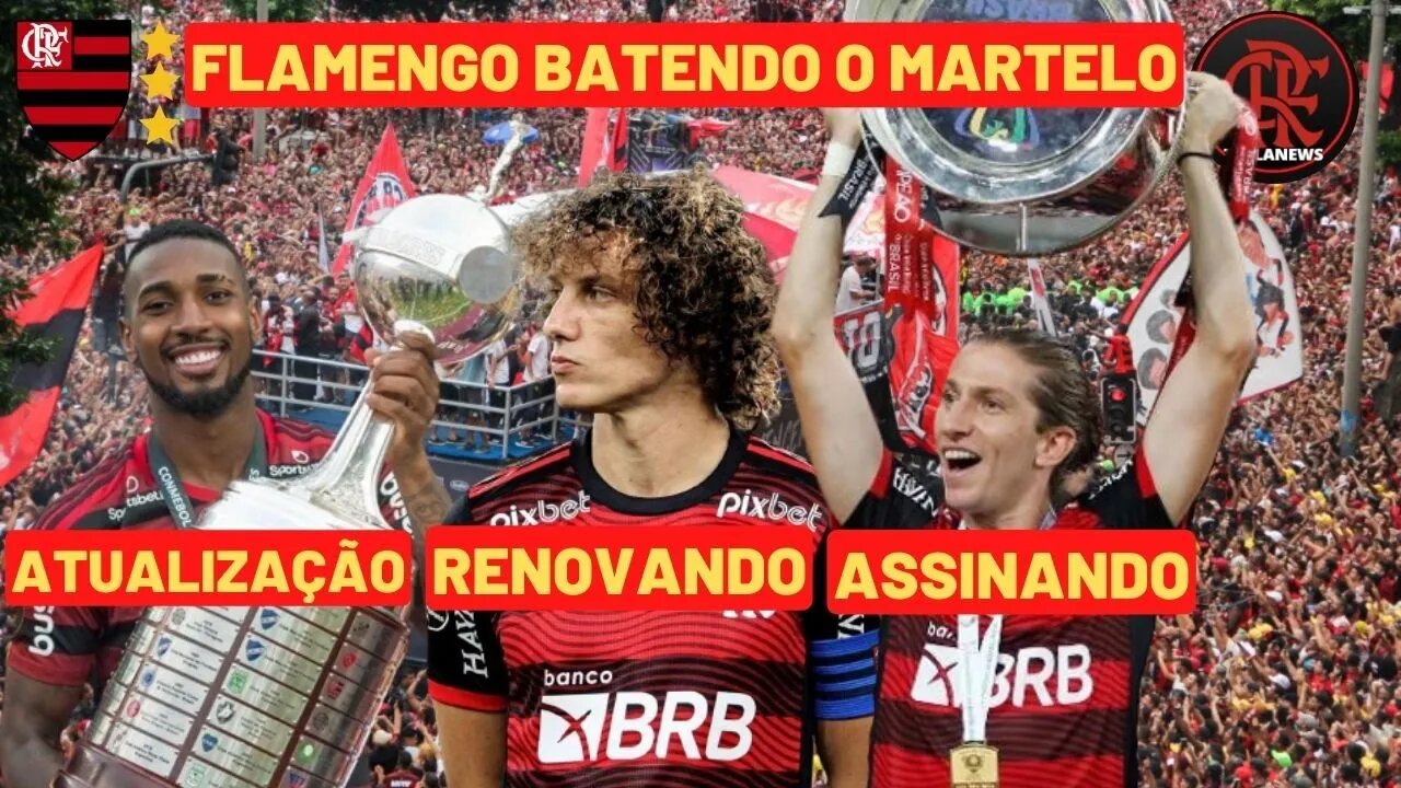 FLAMENGO BATENDO MARTELO😱 ATUALIZAÇÃO DE GERSON👀 ❤🖤