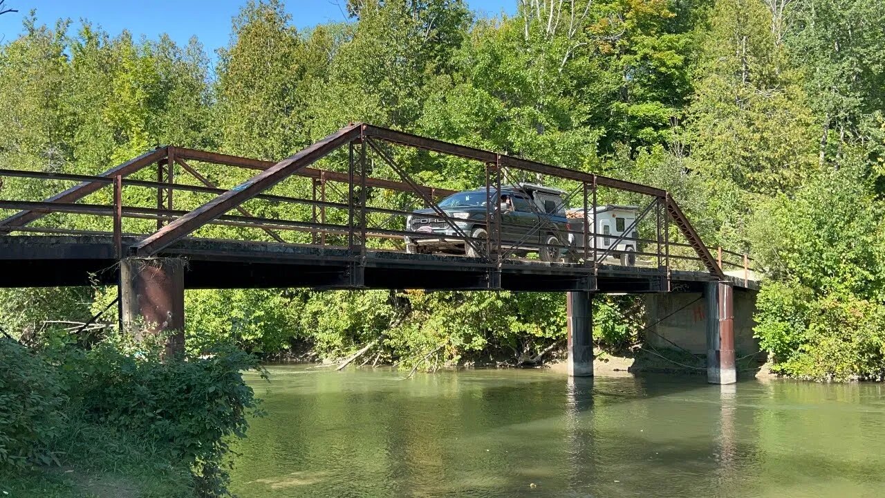 Overland Camping on the Manistee River