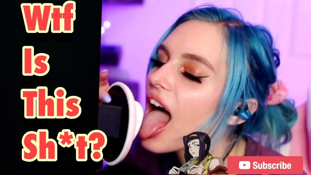 Twitch Streamer gets BANNED for CRINGE ASMR! #twitch #cringe #asmr