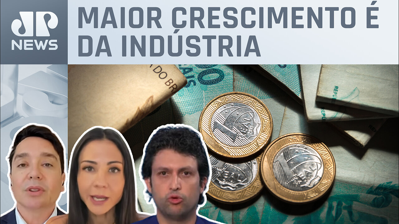 PIB cresce 0,9% no segundo trimestre de 2023; Alan Ghani, Amanda Klein e Claudio Dantas analisam