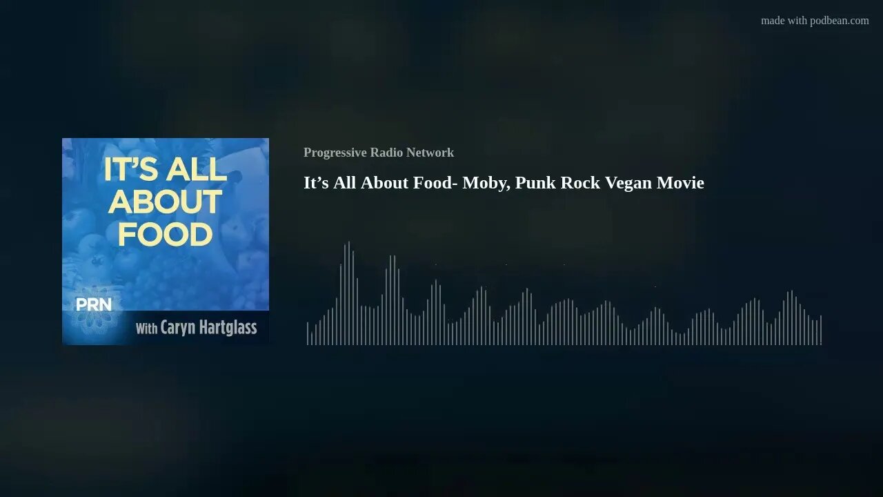 It’s All About Food- Moby, Punk Rock Vegan Movie