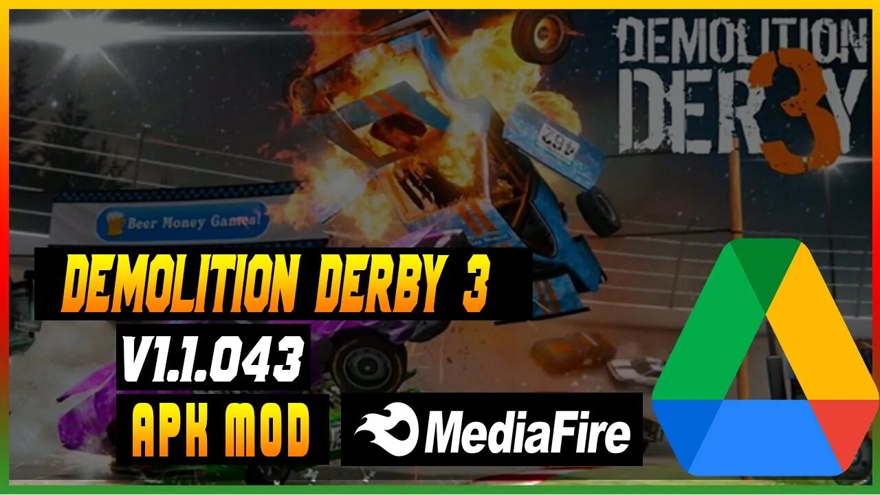 Demolition Derby 3 v1.1.043 Apk Mod [Dinheiro Infinito] - ATUALIZADO