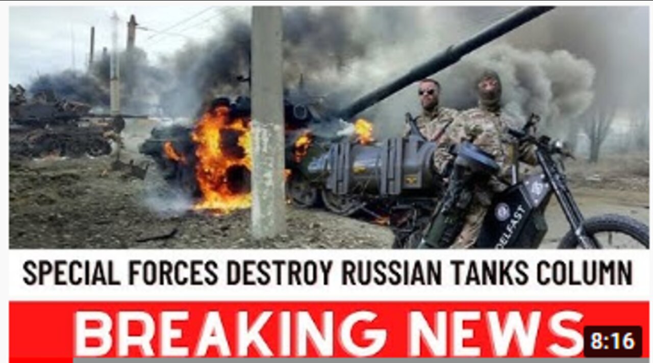 BRUTAL COUNTER ATTACKS! Dozens Russian tanks Destroyed by Ukrainian Special Forces near KHERSON