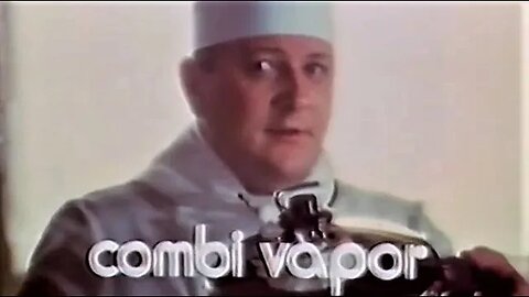 Spot - COMBIVAPOR ITALINOX con MASSIMO BOLDI - 1982 (HD)