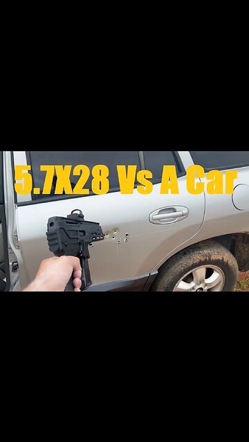 5.7X28 Vs A Car 🚗