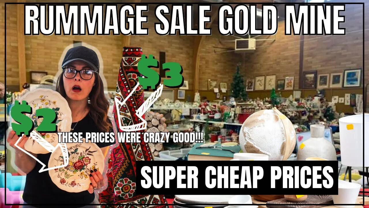 🚗 Let's Go RUMMAGING for Hidden Treasures! Thrift with Me + eBay Reseller