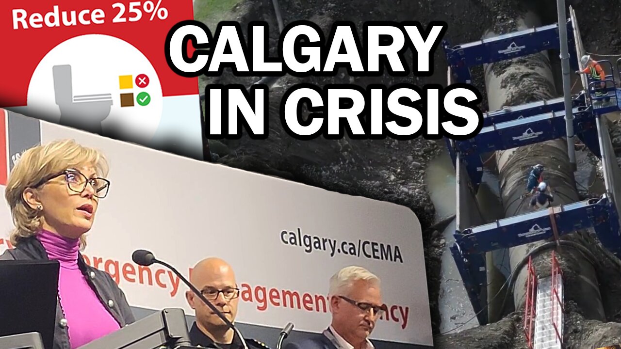 Calgary on the verge of collapse as mayor threatens to turn off the taps