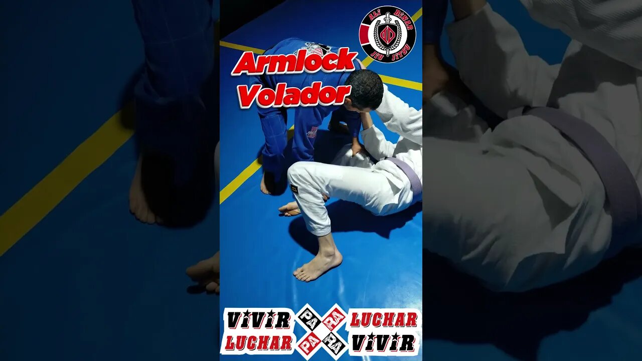 🔥 Armlock Volador 🔥 #jiujitsu #shorts #mma