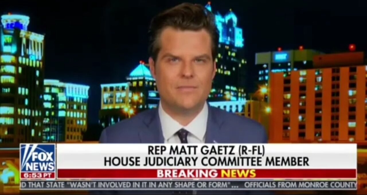 Matt Gaetz: Mr. Potato Head Was The First Transgender Doll and Even He Got Canceled