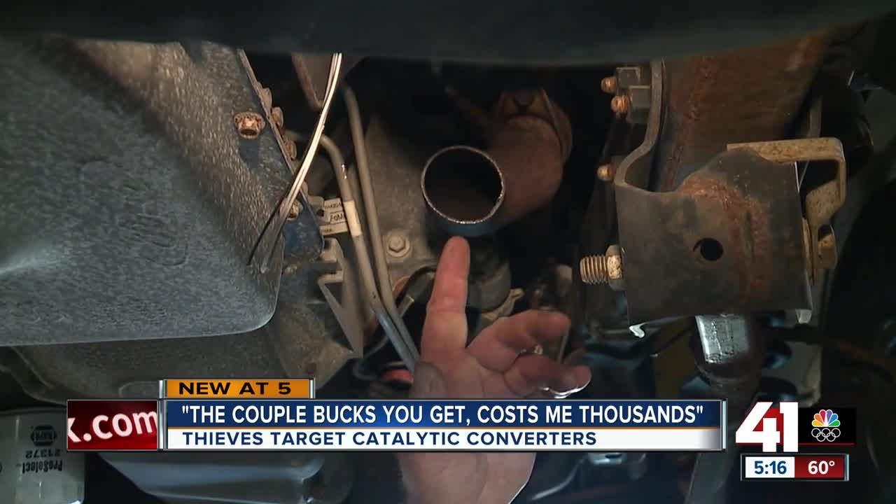 Local auto shop sees spike in catalytic converter replacements