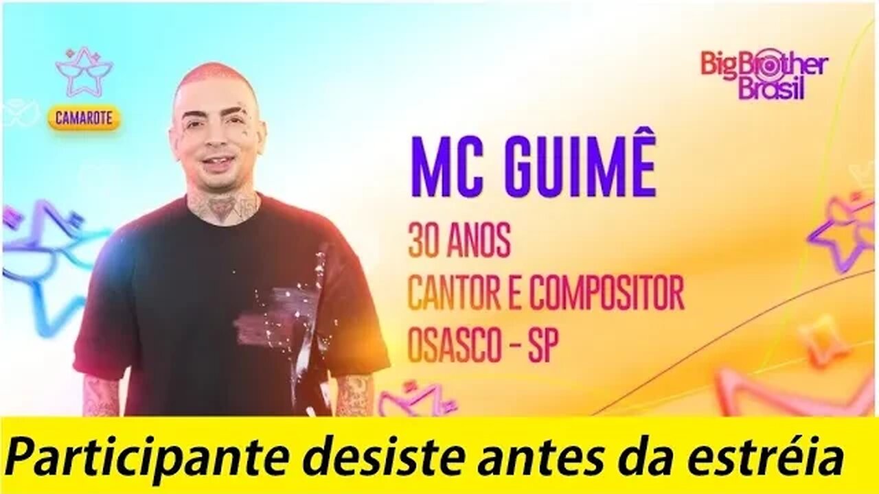 BBB 23 Participante DESISTE antes de começar, Globo já substitui
