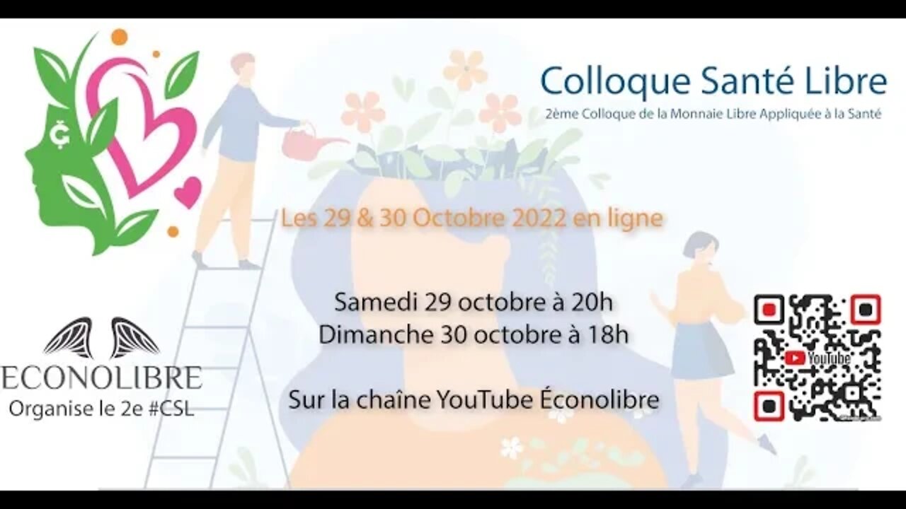 Direct (Live) Colloque Sante Libre 29 octobre 2022