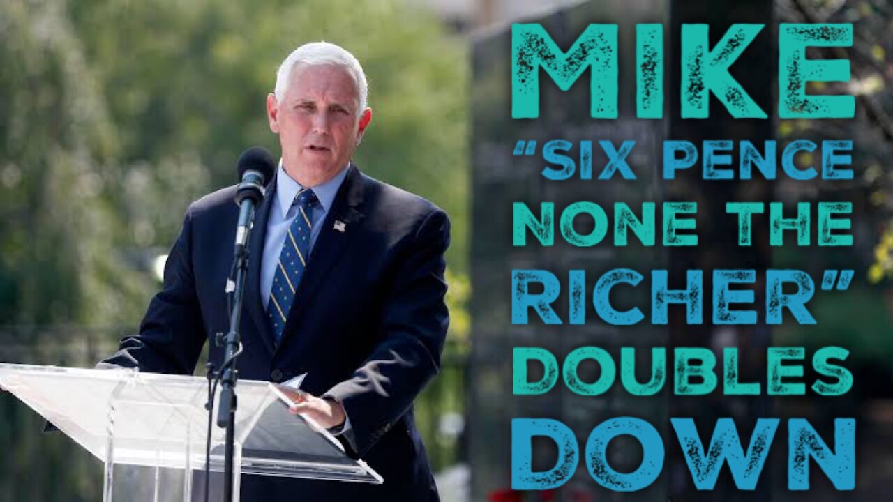 Mike "Six Pence None The Richer" Doubles Down