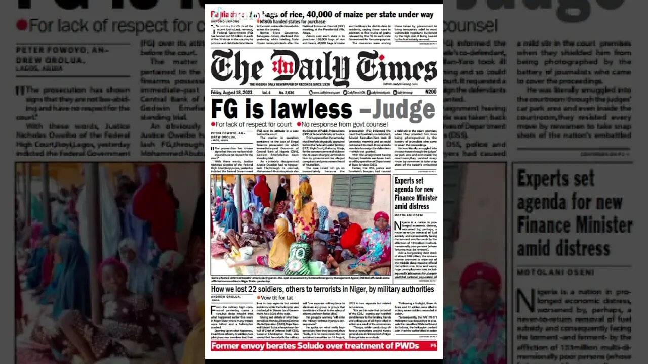 Today's Newspaper