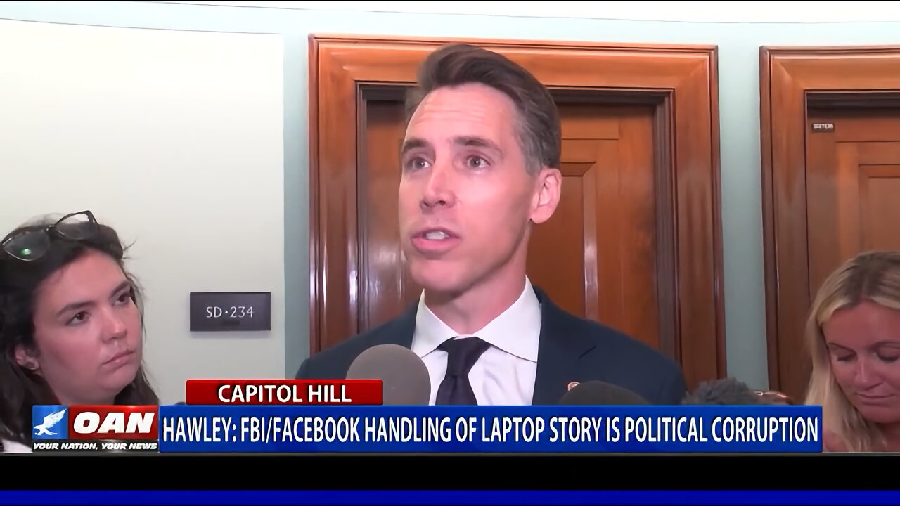 Sen. Josh Hawley: The FBI's and Facebook’s Handling of Laptop Story Is Political Corruption