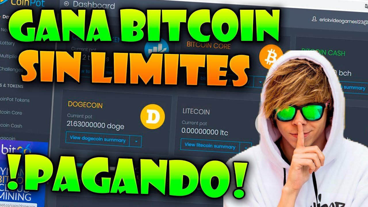 Como GANAR BITCOINS GRATIS 2021 [MEJOR PÁGINA] Gana Bitcoin Rápido SIN INVERTIR | Gana Criptomonedas