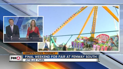 Final weekend for Fair at Fenway South