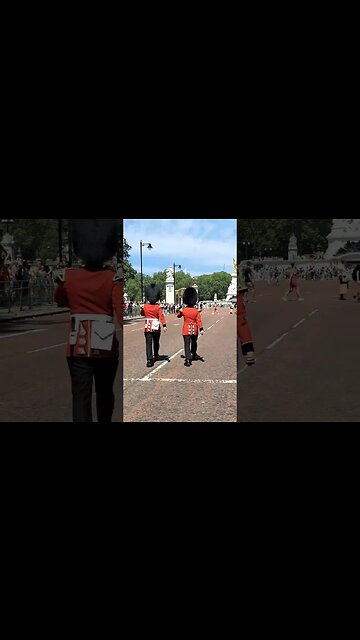 Make way for the kings guard #buckinghampalace