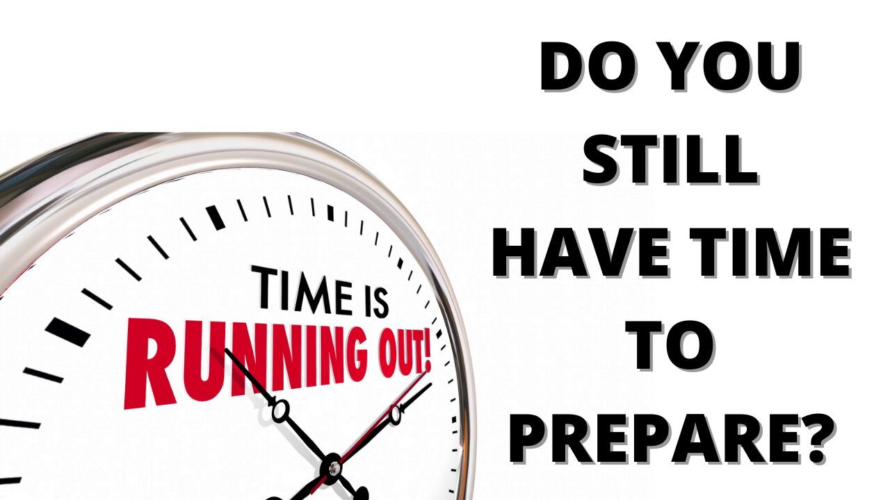 Have you started to prep? Is there still time?