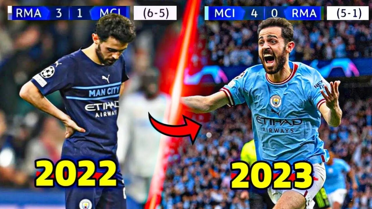 When Football Allows you to take Revenge ● Manchester City's revenge on Real Madrid 🔥